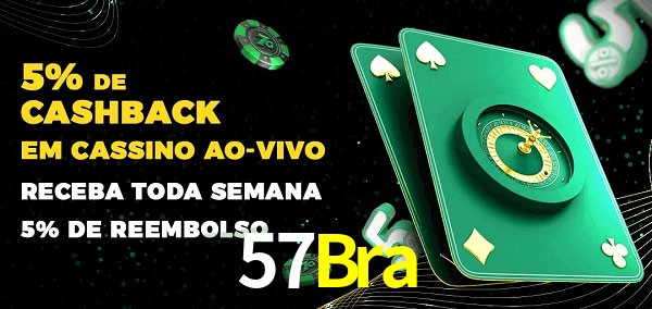 Promoções do cassino ao Vivo 57Bra