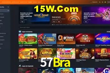 Slots com jackpots e giros grátis na 57Bra